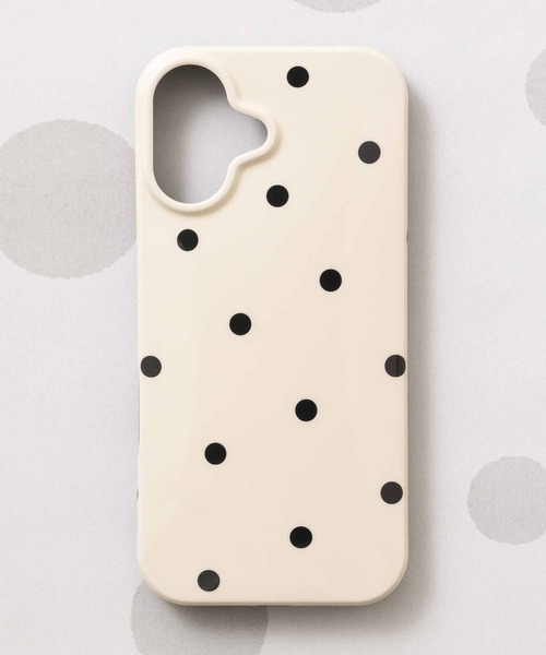 emonique（エモニーク） スマホケース 水玉 ドット柄 iPhoneケース