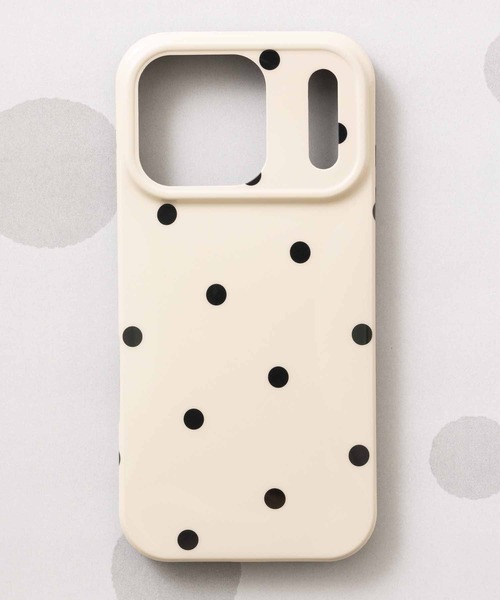 emonique（エモニーク） スマホケース 水玉 ドット柄 iPhoneケース