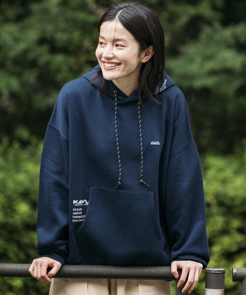 パーカー 限定展開 KAVU×FREAK'S STORE/カブー 別注 ビッグシルエット ワンポイント刺繍 プルオーバー パーカー / フーディ メン | FREAK'S STORE | 05