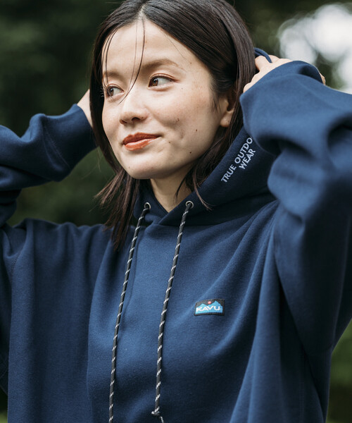 パーカー 限定展開 KAVU×FREAK'S STORE/カブー 別注 ビッグシルエット ワンポイント刺繍 プルオーバー パーカー / フーディ メン | FREAK'S STORE | 17