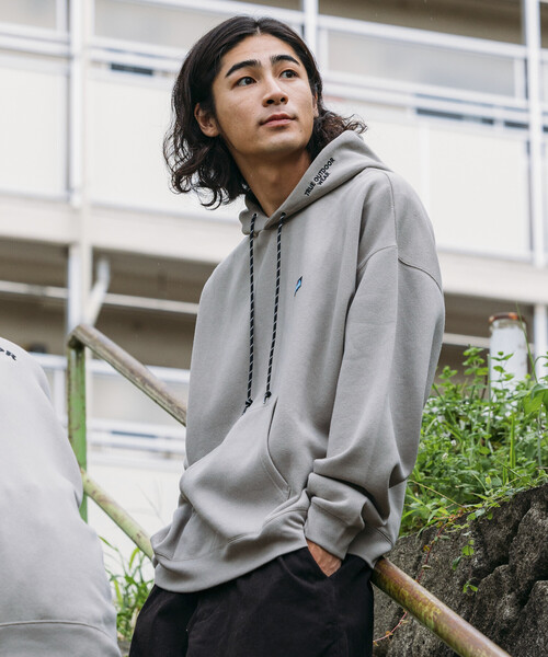 パーカー 限定展開 KAVU×FREAK'S STORE/カブー 別注 ビッグシルエット ワンポイント刺繍 プルオーバー パーカー / フーディ メン | FREAK'S STORE | 07