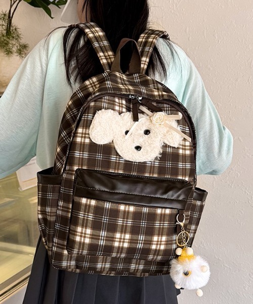FREE STYLISTS デイバック リュック Y2K キュートな子犬デザイン