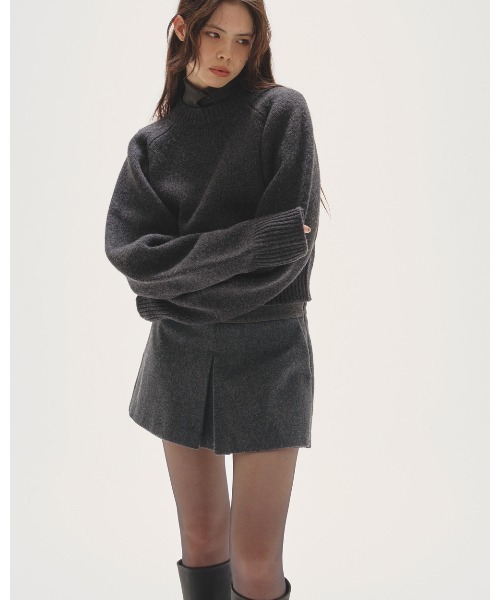 パンツ TODAYFUL Box Wool Shortpants BLACK 36 TODAYFUL（トゥデイフル）の「Box Wool Shortpants（その他パンツ
