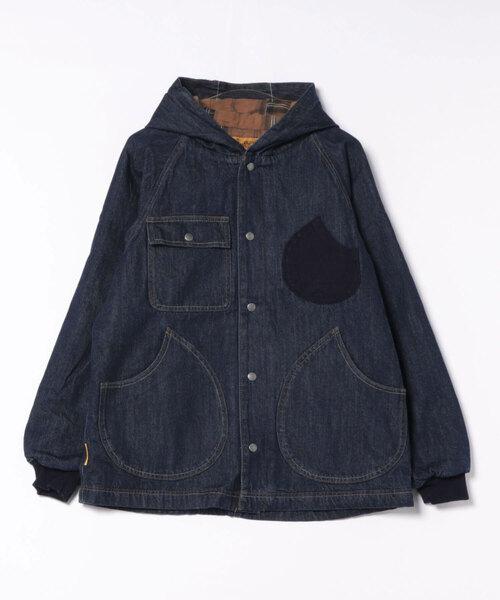 gym master（ジムマスター） デニムジャケット gジャン 中綿デニム