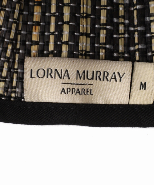 「LORNA MURRAY」 ハット MEDIUM ブラック レディース_画像8