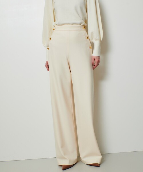 allureville（アルアバイル） パンツ 裏起毛マリンパンツ レディース