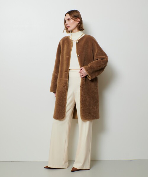 allureville（アルアバイル） パンツ 裏起毛マリンパンツ レディース