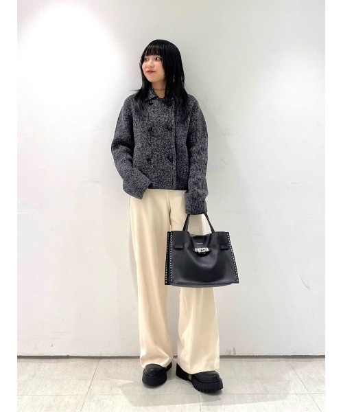 allureville（アルアバイル） パンツ 裏起毛マリンパンツ レディース