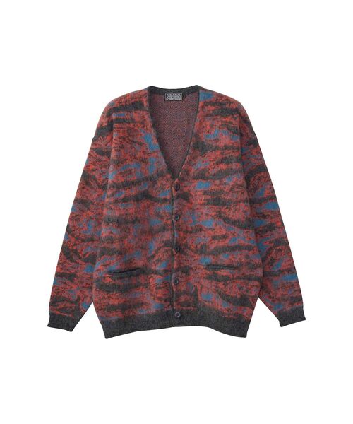 Hysteric Glamour ノルディック柄カーディガン HYSTERIC GLAMOUR ノルディック柄 ジップアップニット Mサイズ