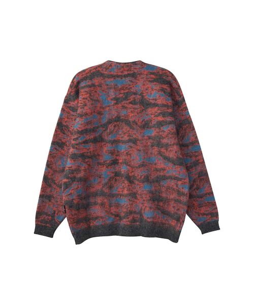 HYSTERIC GLAMOUR（ヒステリックグラマー） カーディガン TIGER CAMO柄