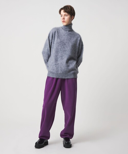 6 ニット セーター 「6(ROKU)」カシミヤ タートルネック レディース