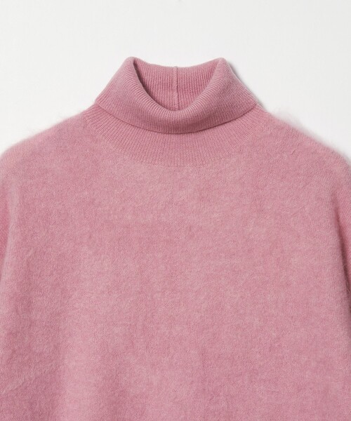 6 ニット セーター 「6(ROKU)」カシミヤ タートルネック レディース