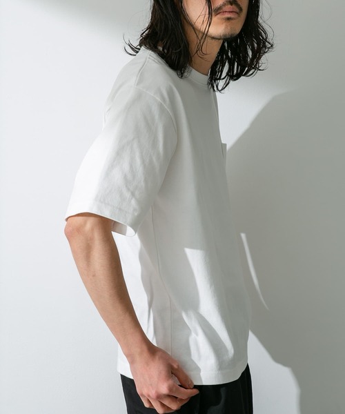 「URBAN RESEARCH Sonny Label」 半袖Tシャツ MEDIUM オフホワイト メンズ_画像4