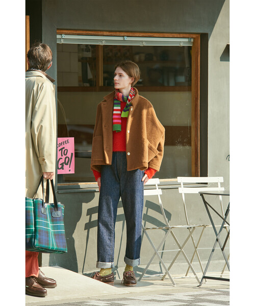 ERIBE（エリベ） ストール マフラー | メリノウール マルチカラー