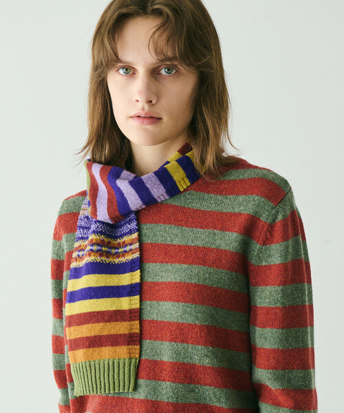 ERIBE（エリベ） ストール マフラー | メリノウール マルチカラー