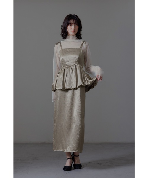 niana オケージョンドレス S niana（ニアナ） ドレス スウィッチングレースドレス パーティードレス