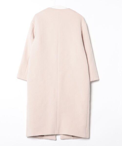 IENA（イエナ） ノーカラーコート 38 ベージュ レディース : ZOZOTOWN