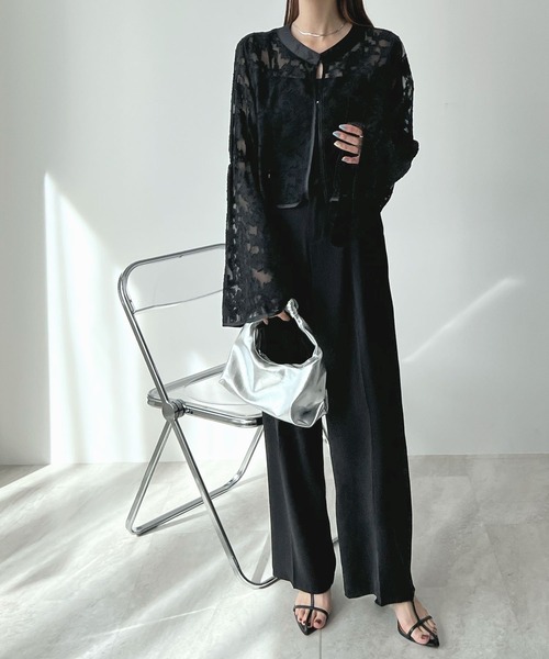 「Futier land」 長袖ブラウス LARGE アイボリー レディース_画像6