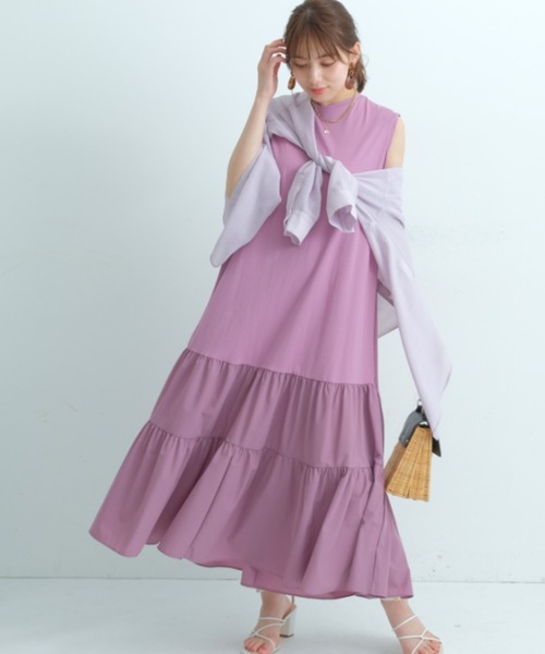 「Mystrada」 長袖シャツ 36 グレイッシュベージュ レディース_画像5