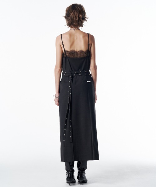 JOSE MOON（ジョゼムーン） ドレス LACE TRIM WOOL DRESS/レーストリム