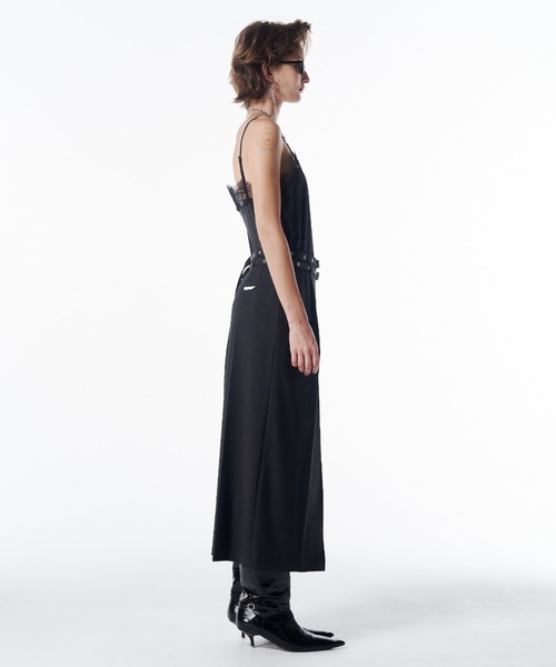 JOSE MOON（ジョゼムーン） ドレス LACE TRIM WOOL DRESS/レーストリム