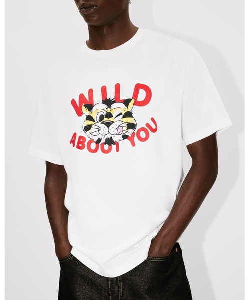 KENZO TシャツXLサイズ KENZO（ケンゾー） tシャツ 'KENZO Wild Tiger' Tシャツ イン コットン