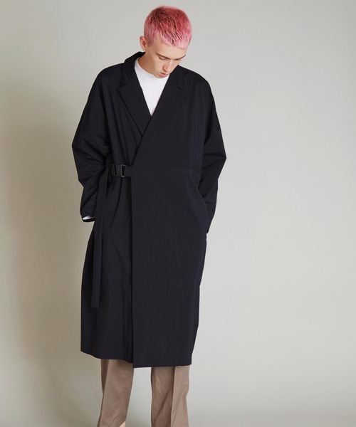 F/CE.（エフシーイー） 」 チェスターコート LARGE ブラック メンズ