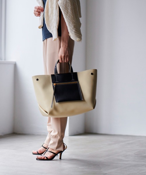 「E'POR」 トートバッグ FREE ベージュ系その他 レディース_画像6