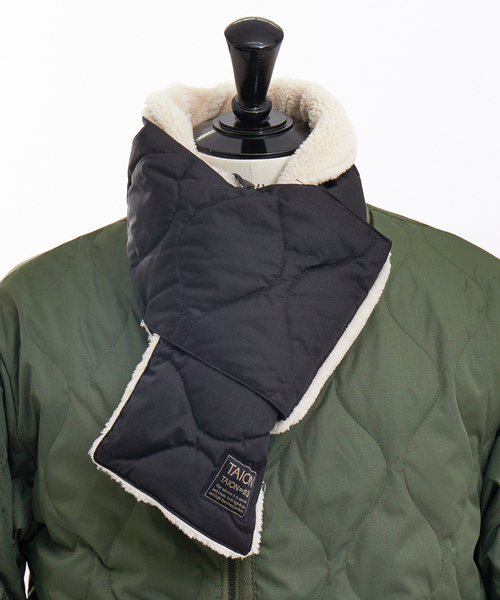 [TAION] muffler свободный оттенок зеленого прочее 2 мужской 