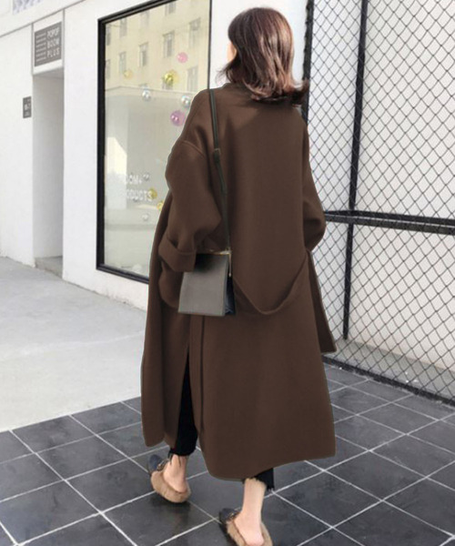 「Bifrost」 チェスターコート X-LARGE イエロー レディース_画像3