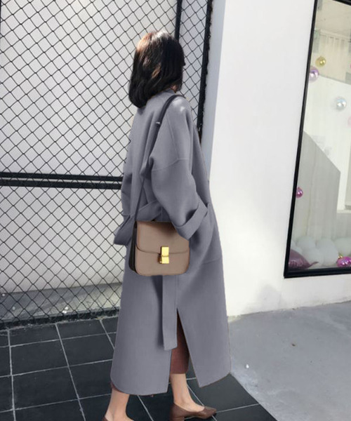 「Bifrost」 チェスターコート X-LARGE イエロー レディース_画像9