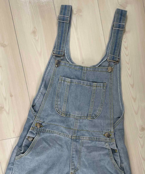 「NANEA」 オーバーオール MEDIUM ネイビー レディース_画像2