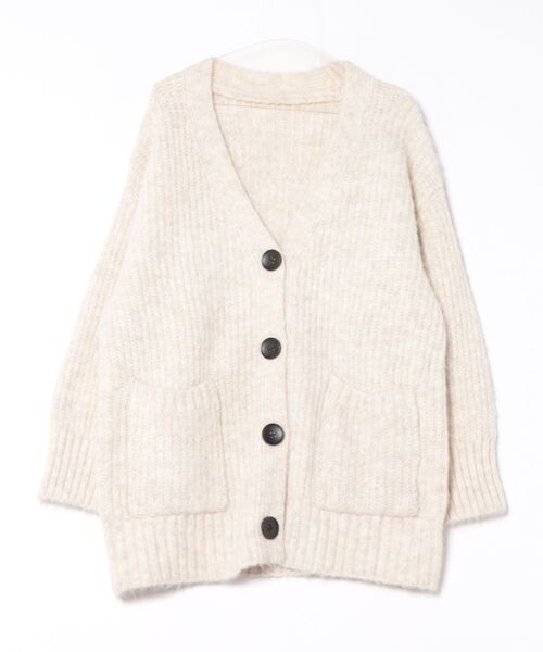 ⭐︎新品⭐︎正規品アパルトモンSilk CTN 2WayVネック カーディガン セール】2WAYクルーネックモヘアタッチニットカーディガン