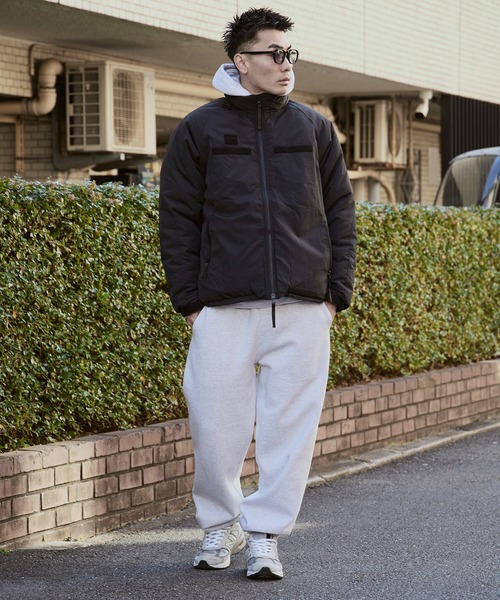 ノーカラーミリタリーブルゾン FREAK'S STORE（フリークスストア） ミリタリージャケット モッズ