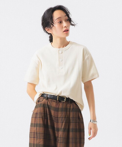 Healthknit（ヘルスニット） ヘンリーネック tシャツ 半袖 「別注