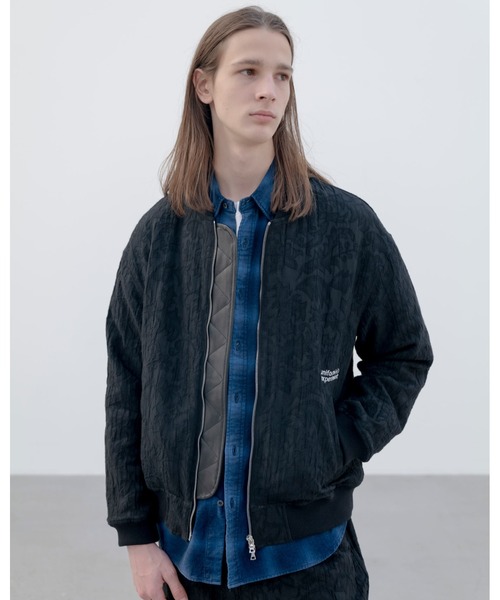 ブルゾン アウター JACQUARD SHORT BLOUSON メンズ レディースの画像
