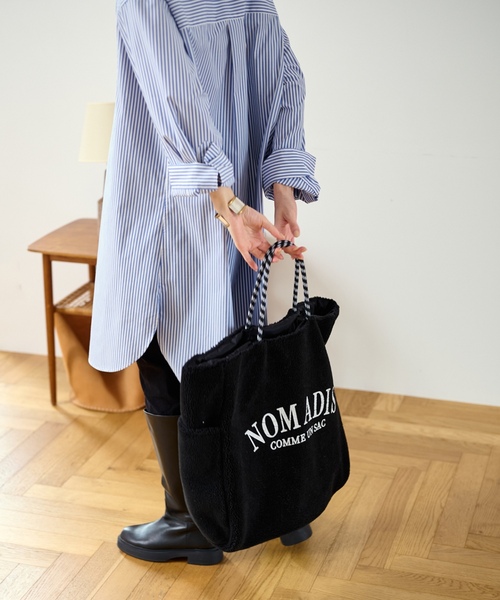 「NOMADIS」 ハンドバッグ FREE ブラック レディース_画像5