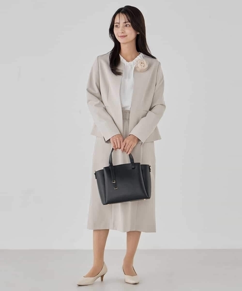 a.v.v（アー・ヴェ・ヴェ） スカート 「洗える/ストレッチ