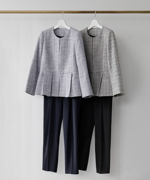 「Flolia」 セットアップ 2L ブラック レディース_画像2