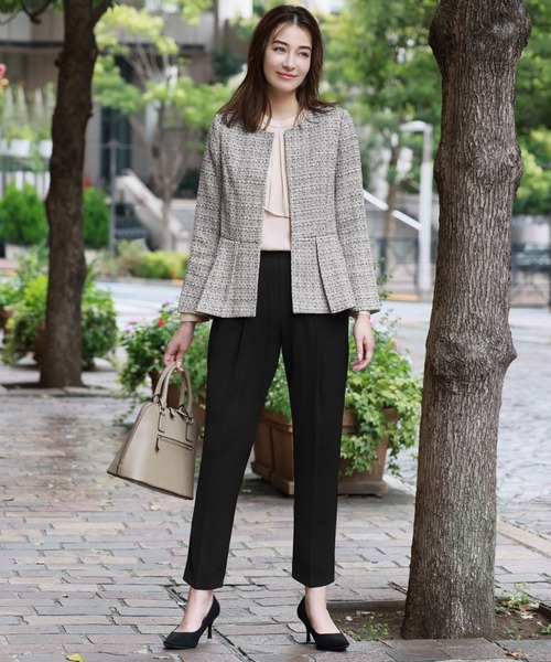 「Flolia」 セットアップ 2L ブラック レディース_画像4