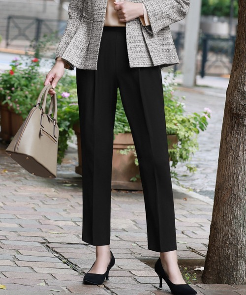 「Flolia」 セットアップ 2L ブラック レディース_画像6