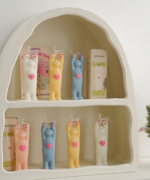 キャンドル 猫のばんざい / Cat Candle : ZOZOTOWN Yahoo!店 - 通販