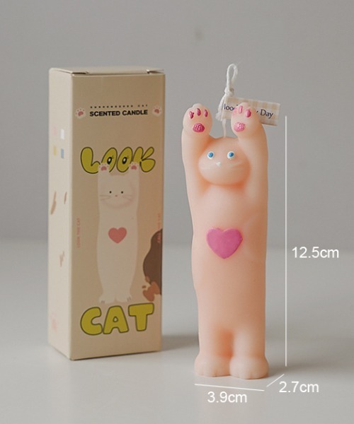 キャンドル 猫のばんざい / Cat Candle : ZOZOTOWN Yahoo!店 - 通販