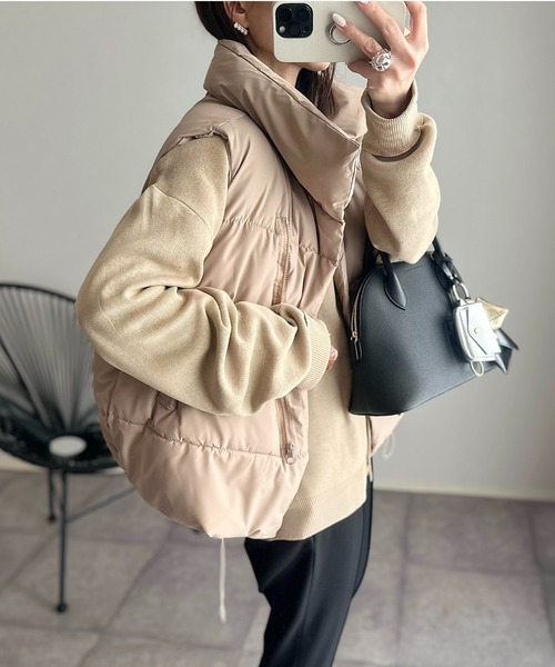 「Ada.」 ベスト FREE ホワイト レディース_画像2