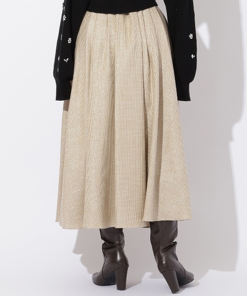 「AND COUTURE」 フレアスカート SMALL ブラック レディース_画像4