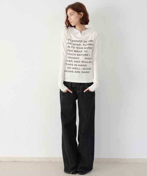 SOLWEIGE ワイドパンツ ジーンズ デニム デニムパンツ 「SOLWEIGE