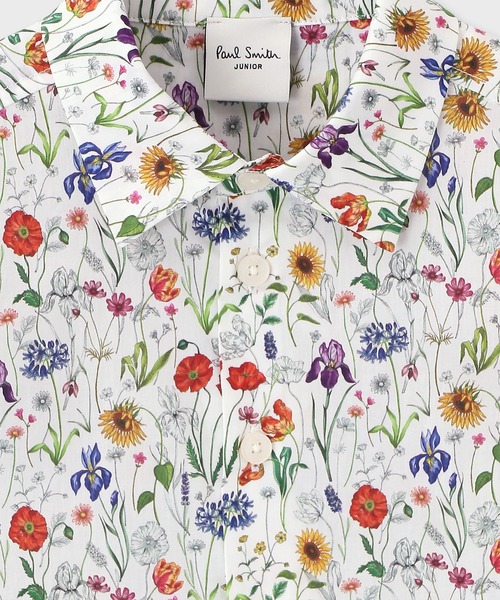Paul Smith JUNIOR ブラウス シャツ ジュニア リバティフローラル 