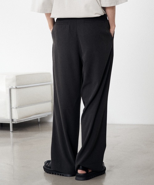 「WYM LIDNM」 スラックス M チャコール メンズ_画像5