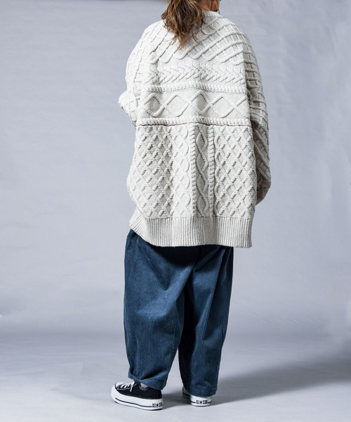 「folka」 コーデュロイパンツ M アイボリー レディース_画像4