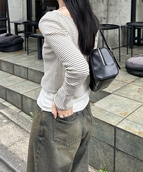 「mystic」 カーディガン FREE アイボリー レディース_画像5